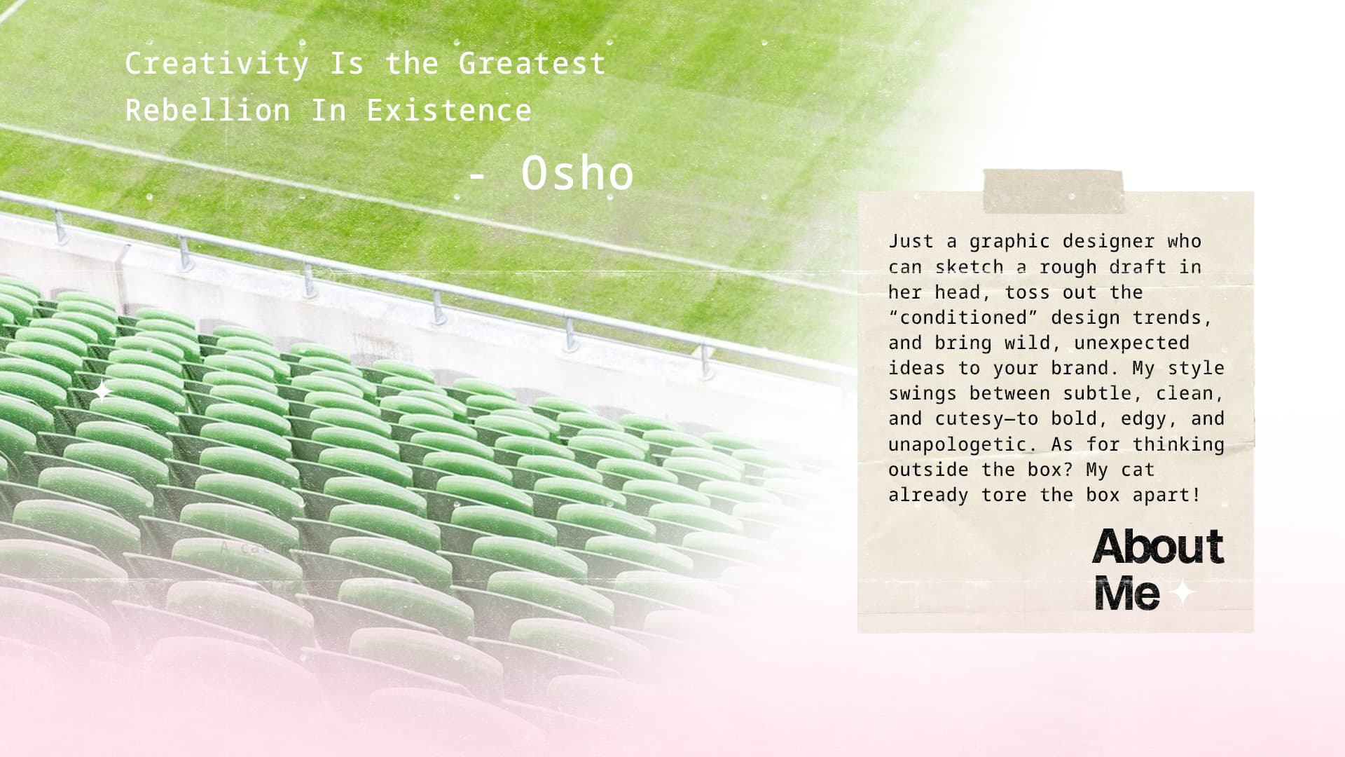 About me - Lorem Ipsum Gallery